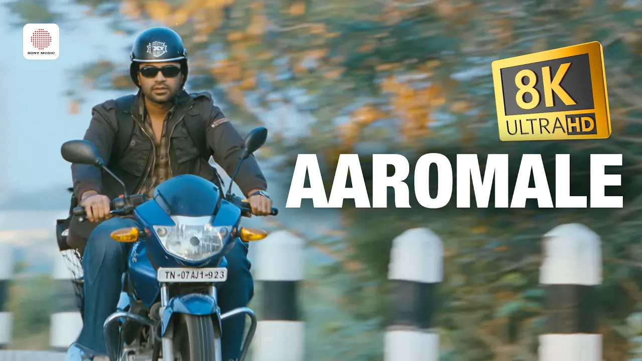 Aaromale 8K/4K Video Song | Vinnaithaandi Varuvaayaa | STR, Trisha | A.R. Rahman