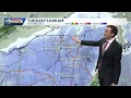Slick travel several inches of snow in Vermont New York due to coastal storm Dec 2 2025