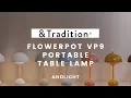 \u0026tradition Flowerpot VP9 Portable Table Lamp