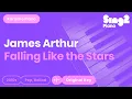 Download Lagu James Arthur - Falling like the Stars (Karaoke Piano)