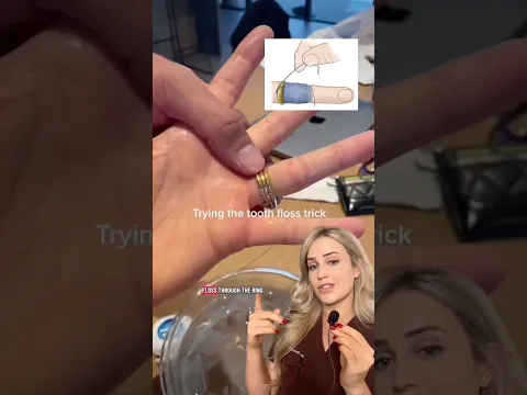 How to remove a stuck ring