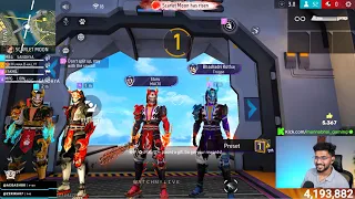 Mana Channel LOGO Theme Bundles 😍 All Samurai Bundles Squad Gameplay 🔥 - FreeFire Telugu - MBG ARMY