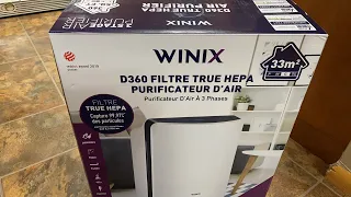 Unboxing D360 True Hepa Air Purifier