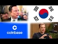 Elon Musk and Karpathy on Tesla FSD expansion \u0026 Coinbase move