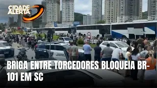 Polícia investiga emboscada de torcedores na BR-101 em Itapema