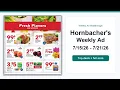 Hornbacher s Weekly Ad 26 - 26 Best Deals