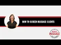 How to Screen Massage Clients Respect Massage ABMP Associated Bodywork Massage Professionals