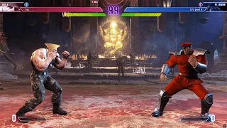 Guile Vs M Bison Hardest Street Fighter 6 Epic Battle 