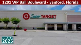 Super Target in Sanford Florida at 1201 WP Ball Blvd - Shopping Department Grocery Store 1966
