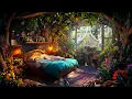 Download Lagu Cozy Exotic Plants Sleeping Nook | Morning Enchanted Forest Music \u0026 Ambience ~ Inner Peace, Rest