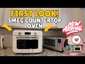 NEW SMEG COUNTERTOP OVEN - Unboxing Setup First Bake