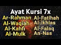 Download Lagu AYAT KURSI 7x,Surah Yasin,ArRahman,Waqiah,AlMulk,Al Kahfi,Ikhlas,Falaq,An Nas by Muhammad Hijazi