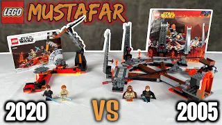 R2, wir müssen hoch, nicht runter? | 'Duell on Mustafar' Vergleich! | Set 75269 VS 7257