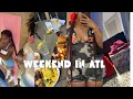 48 hrs in atl puppy yoga bowling eats more
