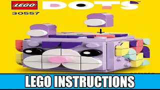 LEGO Instructions – Photo Holder Cube – 30557 LEGO Dots