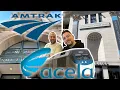 Amtrak Acela Business Class Boston to New York Tim and Matt