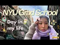 NYC Day in My Life NYU Grad Student 22 First Week of Semester 2