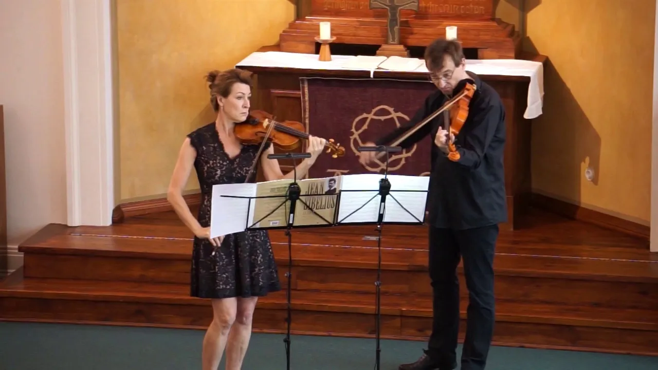 Jean Sibelius Duo für Violine und Viola in C-Dur