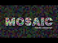 Javascript Colorful Mosaic Pattern Generator Html CSS