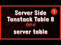 Tanstack Table 8 - Create Table Based on Server Side Data React Router DOM 6 14