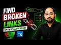 Find Broken Links in Playwright TypeScript Interview Question