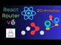 Learn React Router v6 in 20 minutes
