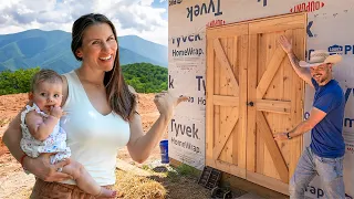 Hand-Built Cedar Doors for Our Off-Grid Shed (Pt. 5)