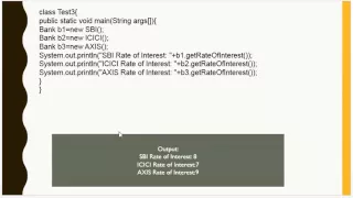 polymorphism with real time examples in Java