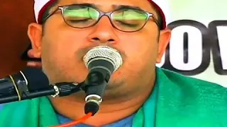 الشيخ محمود الشحات أنور ي بهر الجمهور الإندونيسي بآدئه الشجي الم حير للعقول       دندنها