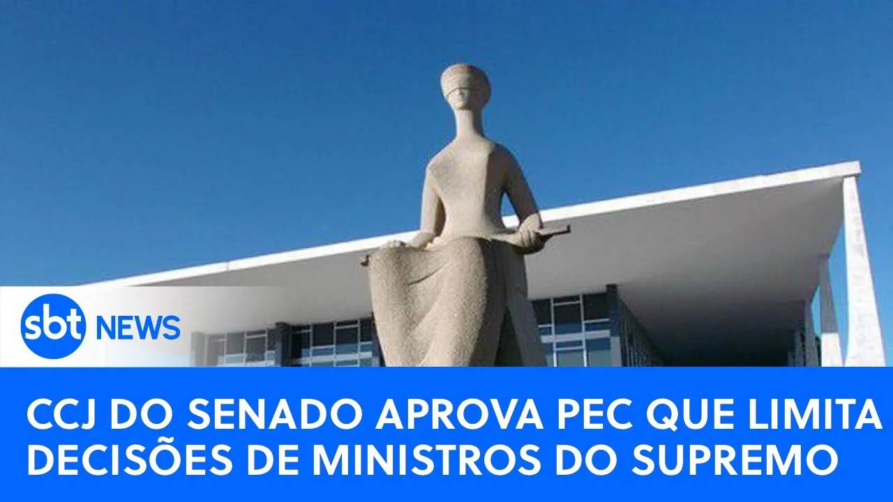 ???? SBT News na TV: Comissão do Senado limita decisões do STF e libera comércio de plasma sanguíneo