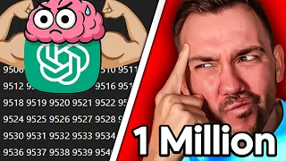 Jeg fikk ChatGPT til å telle til 1 MILLION