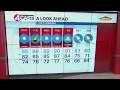 SF Bay Area weather Monday March 16 2026