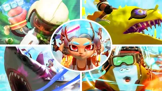 Splatoon Raiders - All Special Attacks and Gadgets