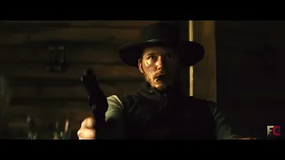 the magnificent seven 2016 the first gun fighting scene enter sam chisolm 