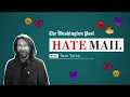 Washington Post editorial cartoonist Tom Toles reads his hate mail