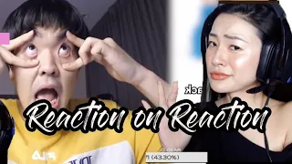 raelilblack reaction to kyutae oppas reaction 
