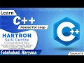 C Tutorial 18 Nested For Loop HARTRON SKILL CENTRE FATEHABAD