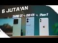 Lagu Xiaomi 13T VS Vivo V29 VS IPhone 11 , Mana Yang TERBAIK ?