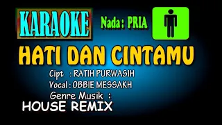 Download HATI DAN CINTAMU [KARAOKE NADA PRIA versi HOUSE REMIX KN2600 [RATIH PURWASIH]] MP3