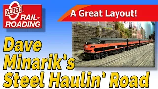 O Gauge Layout Dave Minarik s Steel Haulin Road