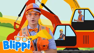 Blippi  Excavator Dig! 🚜 | Blippi Full Episode | Adventure Time: Learn & Explore with Blippi