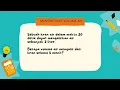 Sebuah kran air dalam waktu 20 detik dapat mengalirkan air sebanyak 3 liter