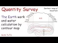 Lagu Quantity survey: Earth work by contour map
