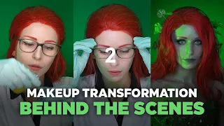 How to: Makeup Transition Tutorial | Poison Ivy Behind the Scenes
