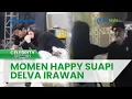 Lagu Sukses Bikin Baper, Momen Kemesraan Happy Asmara dan Delva Irawan, Disuapin hingga Pasangkan Sepatu