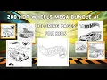 SPEED TO THE FINISH 200 Hot Wheels Mega Bundle Canva Editable KDP Ready