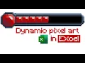Pixel Art Health Bar in Excel A Surprising Use For Recursive LAMBDA Functions