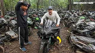 Ninja H2R in Abandoned Bike’s Grave Yard ?