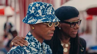 Pharrell Williams at the CHANEL Cruise Show in Miami CHANEL Shows