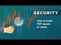 How to track opening of PDF files Digitally track PDF opens or views